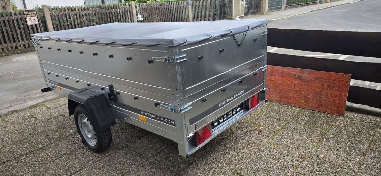 B Führerschein Anhänger GARDEN TRAILER 264 KIPP mit Bordwandaufsatz und Stützrad