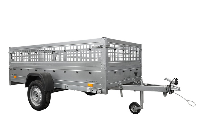 Trailer Anhänger GARDEN TRAILER 264 KIPP mit Gitteraufsatz und Stützrad