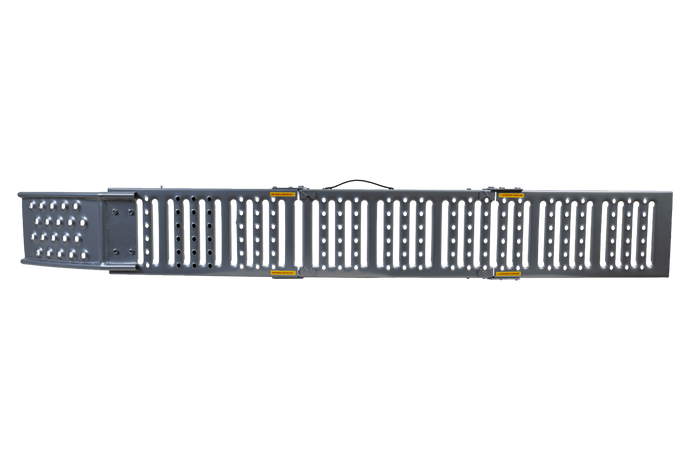UNITRAILER ALR005 klappbare Auffahrrampe aus Stahl für Anhänger, 200 cm, 250 kg