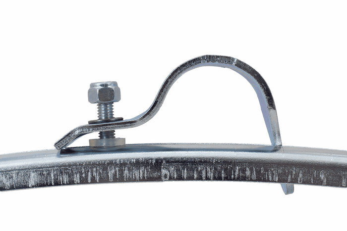 DOMAR Kotflügelhalterung, verstellbar, verzinkt