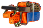 UNITRAILER 5 m/50 mm/5 t oranges Transportband mit Spanner