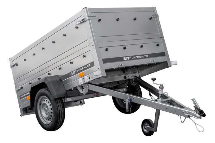 Leichter Anhänger 200x106 UNITRAILER GARDEN 200 KIPP mit BIS-Seitenwänden