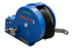 OUTLET Manuelle Seilwinde für KNOTT 1150 kg Anhänger mit Gurt