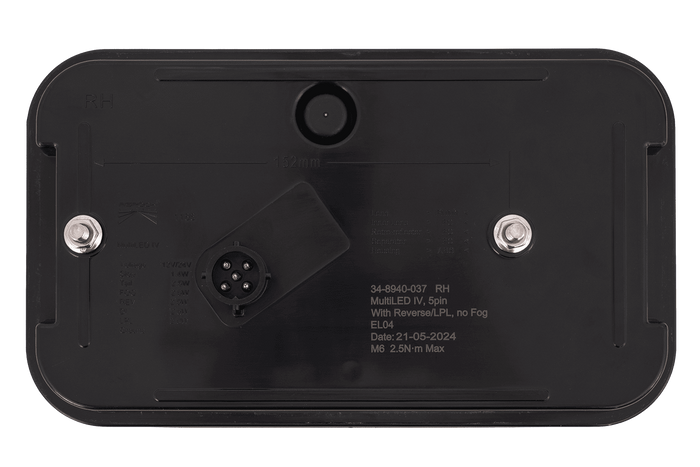 ASPÖCK MULTILED IV LED-Rücklicht, 6 Funktionen, rechts