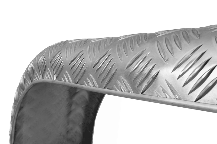 Tandem-Kotflügel für Anhänger 13-14" DOMAR D29250 flacher Radlauf 1500/220mm