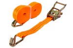 UNITRAILER 10m/35mm/2t orangefarbener Zurrgurt mit Spanner