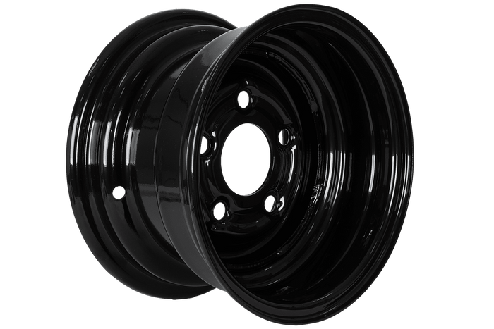 Stahlfelge für Anhänger UNITRAILER schwarz 6Jx10"H2 5x112 ET:-4