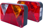 DOBPLAST Rücklichter + MANTES Kabelbaum 4m 7PIN