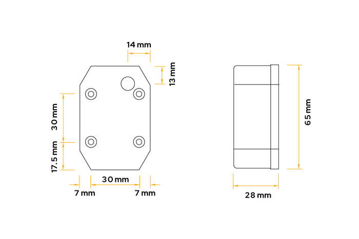 ASPÖCK FLEXIPOINT I Universal-Umrissleuchte