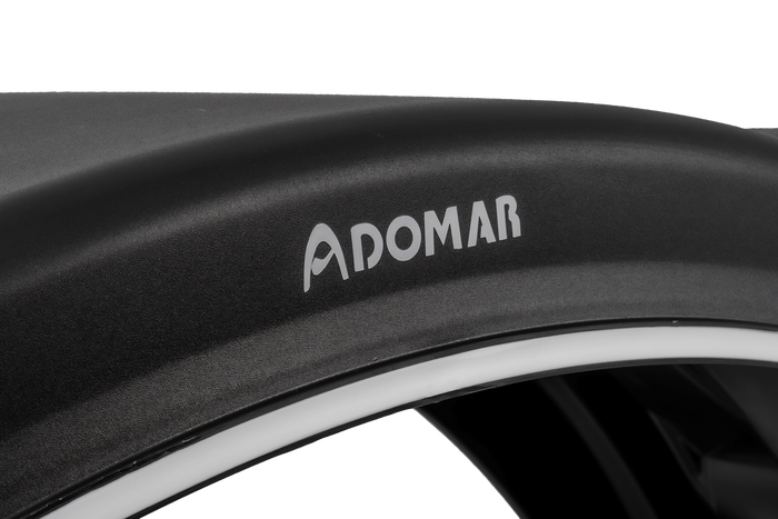 Kotflügel für Anhänger 19,5-22,5" DOMAR DK3075 Radlauf 1250/430mm mit Befestigungswinkeln