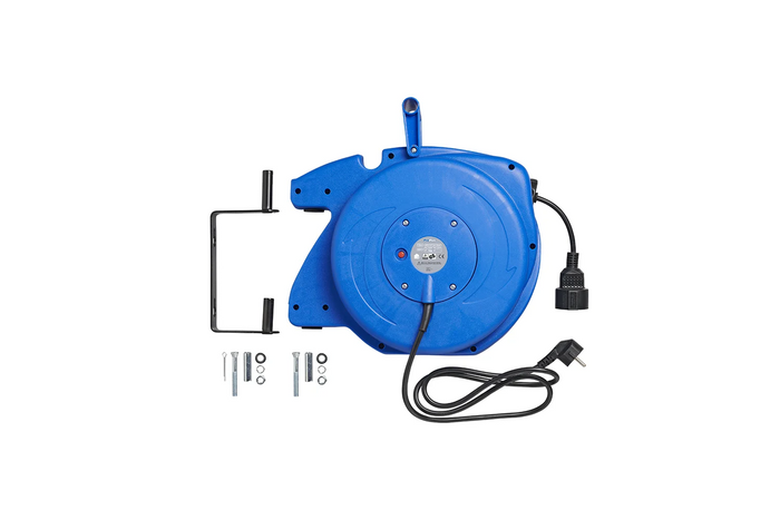 ProPlus 580786 automatisches Aufrollkabel, 15 m Kabel