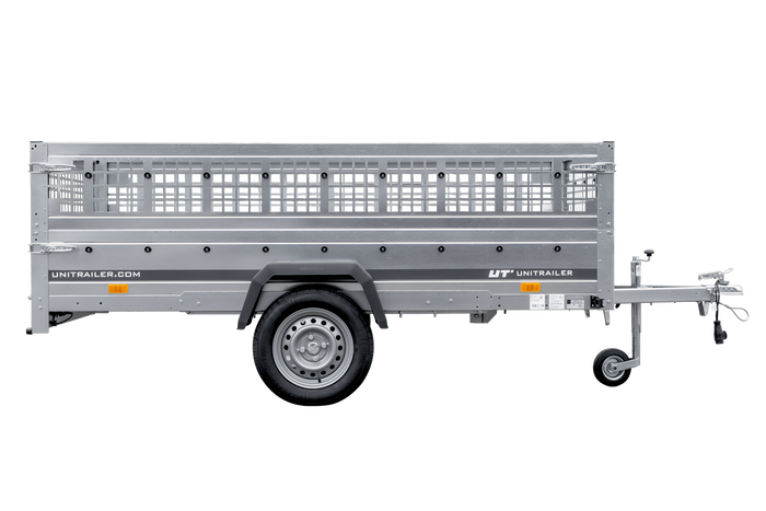 Trailer Anhänger GARDEN TRAILER 264 KIPP mit Gitteraufsatz und Stützrad
