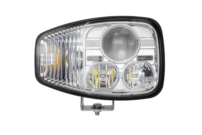 TT Technology TT.16610-P LED Frontleuchte 3 Funktionen 21xLED 4450lm rechts für JCB/Cat/Manitou/Volvo/Terex