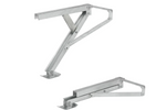 ProPlus 361510V01 ausziehbare Eckstütze, links vorne/rechts hinten, für Anhänger, 600 kg, 460 mm