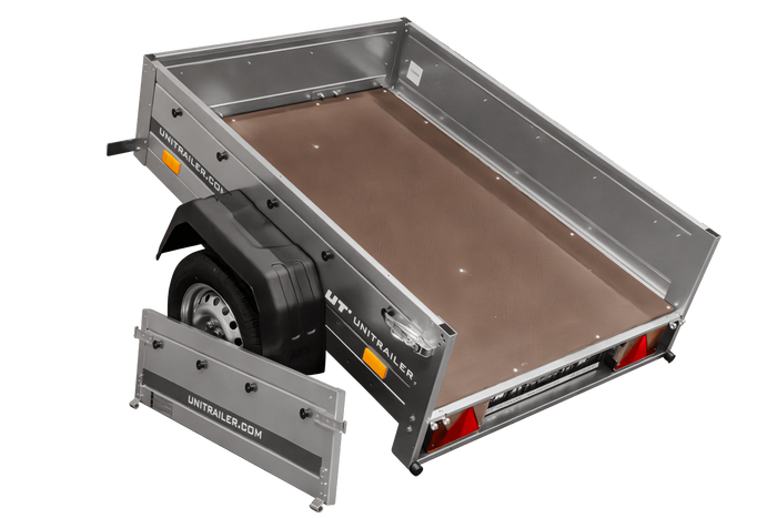 Kleiner Anhänger Garden Trailer 150 KIPP 150x106 cm 750kg