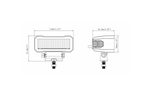 LED-Arbeitsscheinwerfer KAMAR L3420 2xLED 1750lm