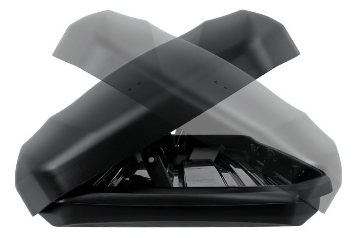 Inter Pack Skugga L 660 Dachbox, mattschwarz