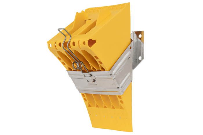 E53 Unterlegkeil mit LOKHEN Befestigungswinkel H: 225mm