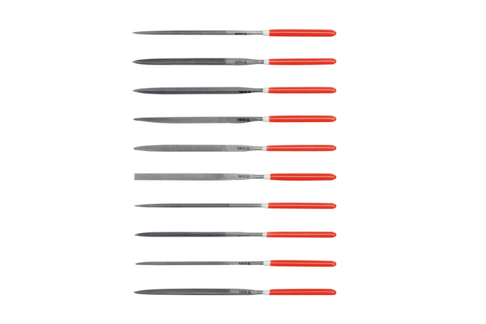 Feilen-Satz 10-teilig, YATO YT-6164, 4 x 160 x 75 mm