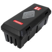 Feuerlöscherkasten 9kg DAKEN 82010 ADAMANT 671x310x247mm schwarz