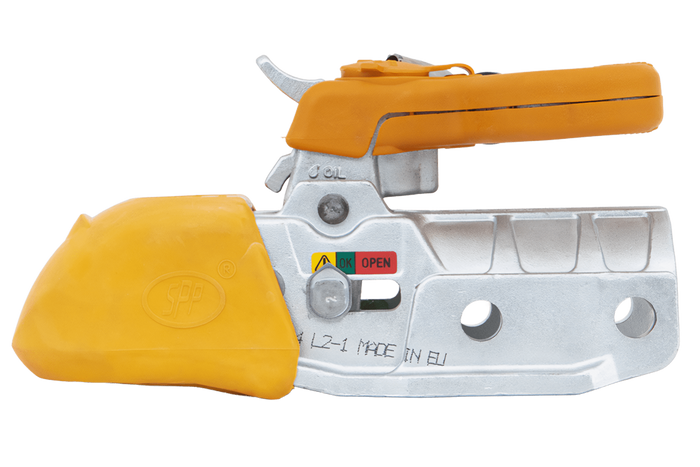 STEELPRESS BC-3500E-00-02+SD Kugelkopfkupplung für einen 3500 kg schweren Anhänger mit einer 60,5 mm starken Gusseisenrohrdeichsel