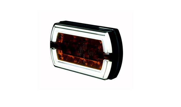 HORPOL CLEOfront LZD 2789 LED-Frontleuchte mit 2 Funktionen, universell