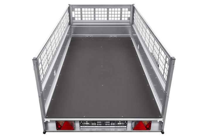 Trailer Anhänger GARDEN TRAILER 264 KIPP mit Gitteraufsatz und Stützrad