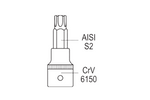 Satz von zwölf TORX-Schlüsseln auf einer Schiene YATO YT-04331