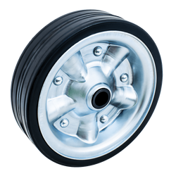 Ersatzrad für das Stützrad KNOTT 405641.001 aus Vollgummi, 200 x 60 mm