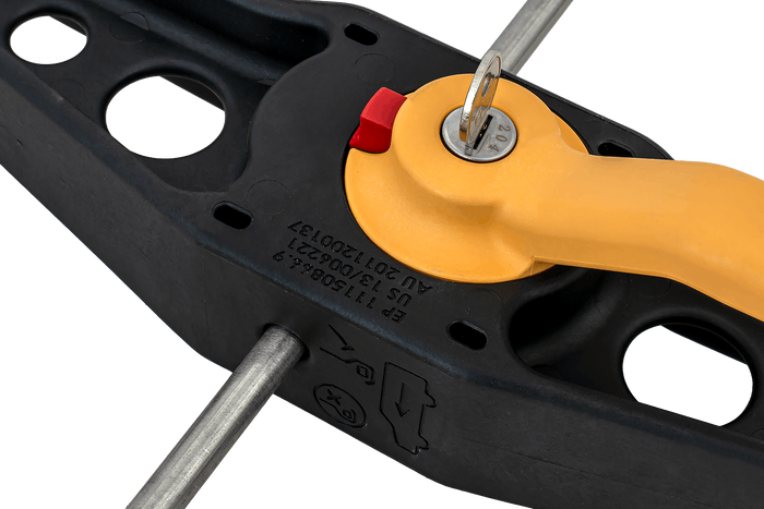 Satz von zwei LOKHEN STOPPY 606510100 Leiterbefestigungswinkeln