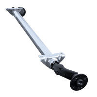 AL-KO OPTIMA ungebremste Achse für Anhänger 750kg 1260mm 1720mm 4x100
