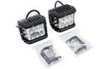 Set bestehend aus zwei LED-Arbeitsscheinwerfern, Reflektor TT TECHNOLOGY TT.13209 12xLED 2200lm