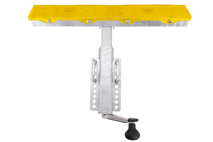 UNITRAILER TTL-Flachstütze, Länge 59 cm, Höhe 50 cm, für einen Bootsanhänger