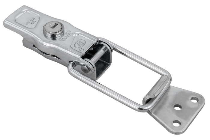 Seitenkupplung mit STEELPRESS ZB-13A+Z-11A Verschluss, komplettes Anhängerseitenschloss mit Schlüssel