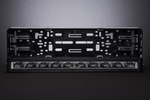 Kennzeichenhalterung mit LED-Beleuchtung TT TECHNOLOGY TT.11013 Fahr- und Positionslicht 12/24 V