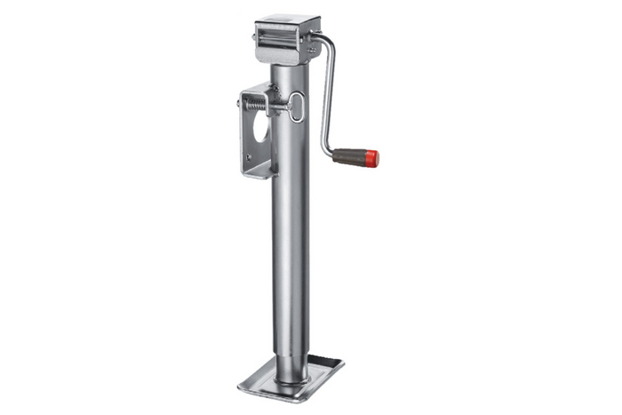 KNOTT LF3101 ausziehbare Kurbelstütze für 1300 kg Pritschenanhänger 425-675 mm