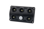 HORPOL LWD2156/CZ LED 900lm schwarze Innenraumleuchte mit Bewegungssensor