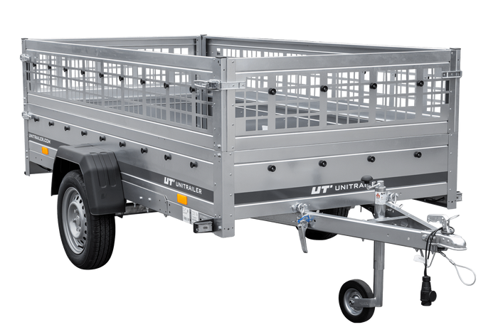 Trailer Anhänger GARDEN TRAILER 264 KIPP mit Gitteraufsatz und Stützrad