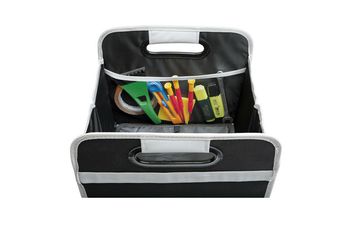 LAMPA Shop&amp;Store M Auto-Organizer, faltbarer Kofferraumkorb, 32 x 27 cm