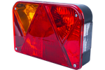 Beleuchtungset: DOBPLAST Rückleuchte+ DOBPLAST LED-Seitenlichter + MANTES 5,5 m 13-PIN-Kabelbaum + Schnellverbinder