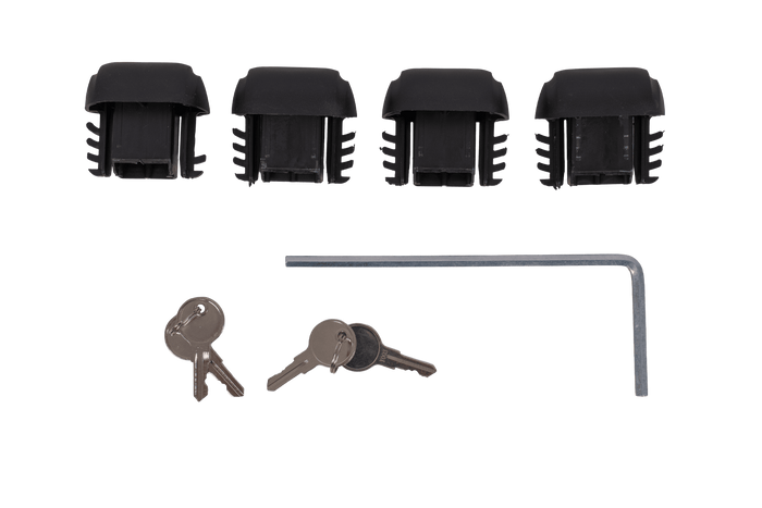Dachträger Eco Alubase 120 - universeller Aluminium-Dachträger für Reling