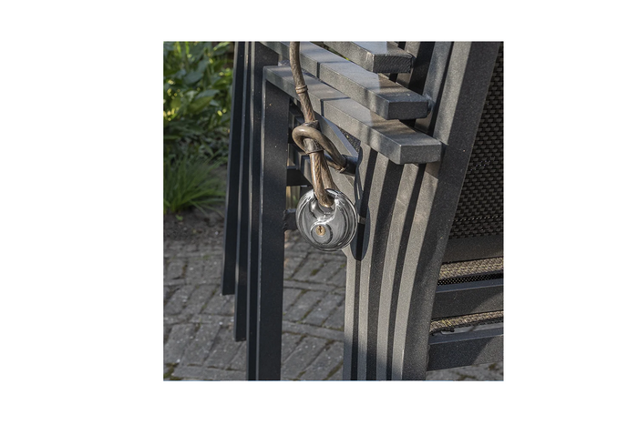 Kłódka / zamek dyskowy 70mm 2 szt. z tym samym kluczem