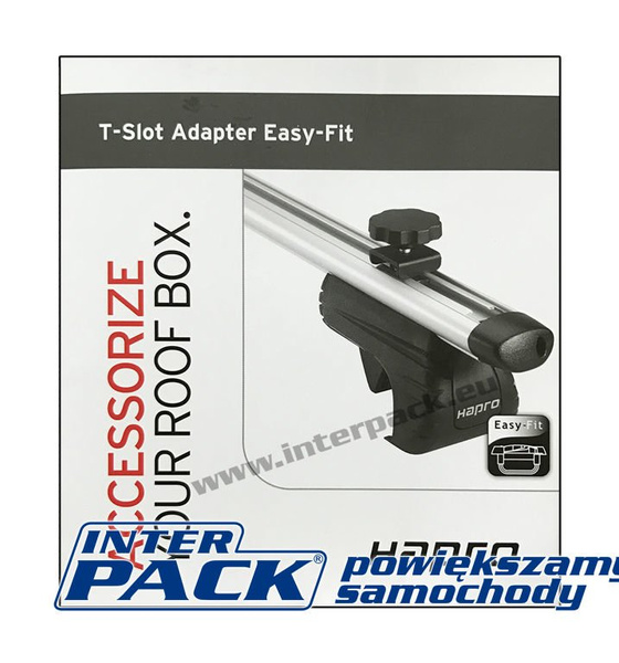 T-Profil EF (Einsätze) - Adapter für T-Nut-Träger - Inter Pack Carver, Zenith