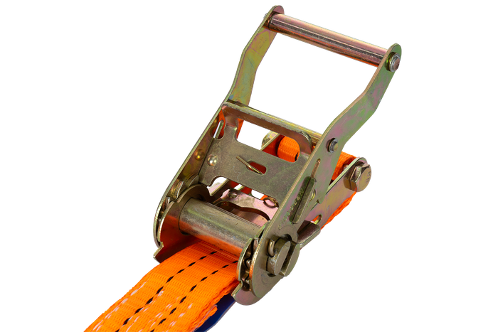 UNITRAILER 8 m/35 mm/2 t oranges Transportband mit Spanner