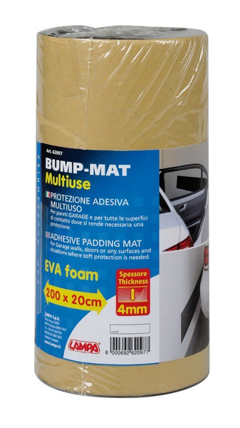 Selbstklebende Schuttzmatte für Garage / Türkantenschutz EVA 4mm