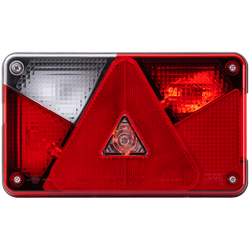 ASPÖCK MULTIPOINT V Rückleuchte, 6 Funktionen, links