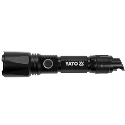 YATO YT-08559 LED 900lm Multifunktions-Taschenlampe, Powerbank, Flaschenöffner, Notfallhammer