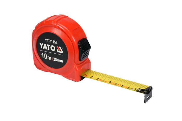 YATO YT-71156 Faltmaßband 10 m x 25 mm
