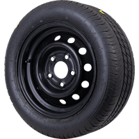 OUTLET Verstärktes Anhängerrad LINGLONG REIFEN 195/50 R13C 104/101N UNITRAILER FELGE schwarz 5.5Jx13&quot; 5x112 ET:30