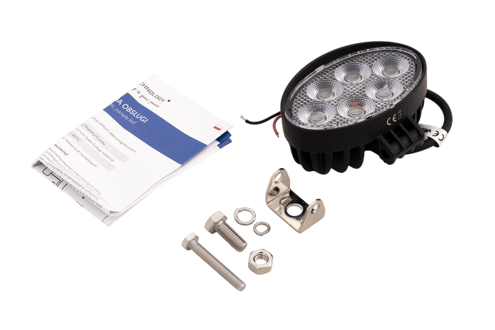 LED-Arbeitsscheinwerfer-Reflektor TT TECHNOLOGY TT.13325 24xLED 1920lm oval